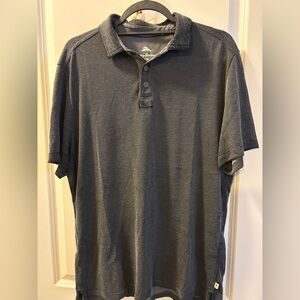 Tommy Bahama Dark Gray Polo Shirt